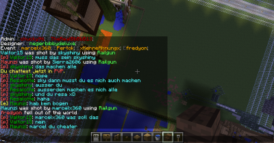 ziemlich oben killt skyshiny Valtor15,<br />zwischen Mitte und unten killt marcelx360 Maunzi